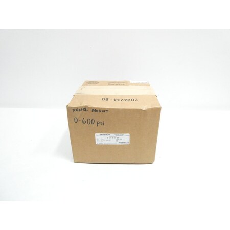 Ashcroft 6IN 1/4IN 0-600PSI NPT PRESSURE GAUGE 60-1377-AS-02B-600#